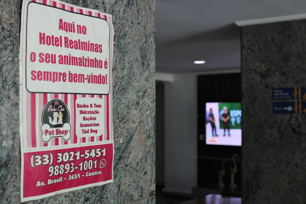 Realminas Hotel E Restaurante Governador Valadares Zewnętrze zdjęcie